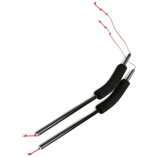 Revolution Graphite / Aluminium Indoor Quad Handles